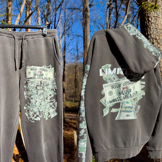 Cash Hoodie and Sweats