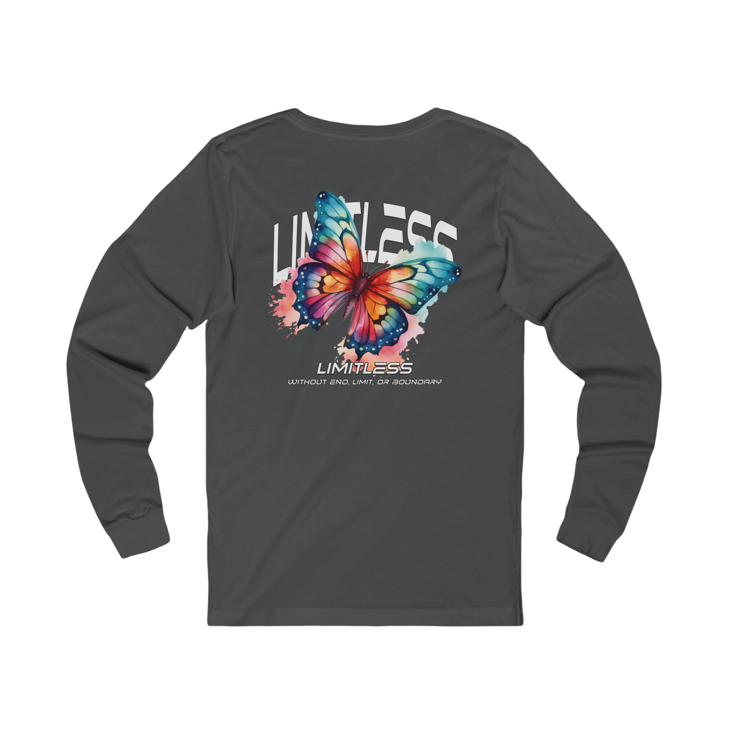 Limitless Reborn Long Sleeve Tee (Grey)