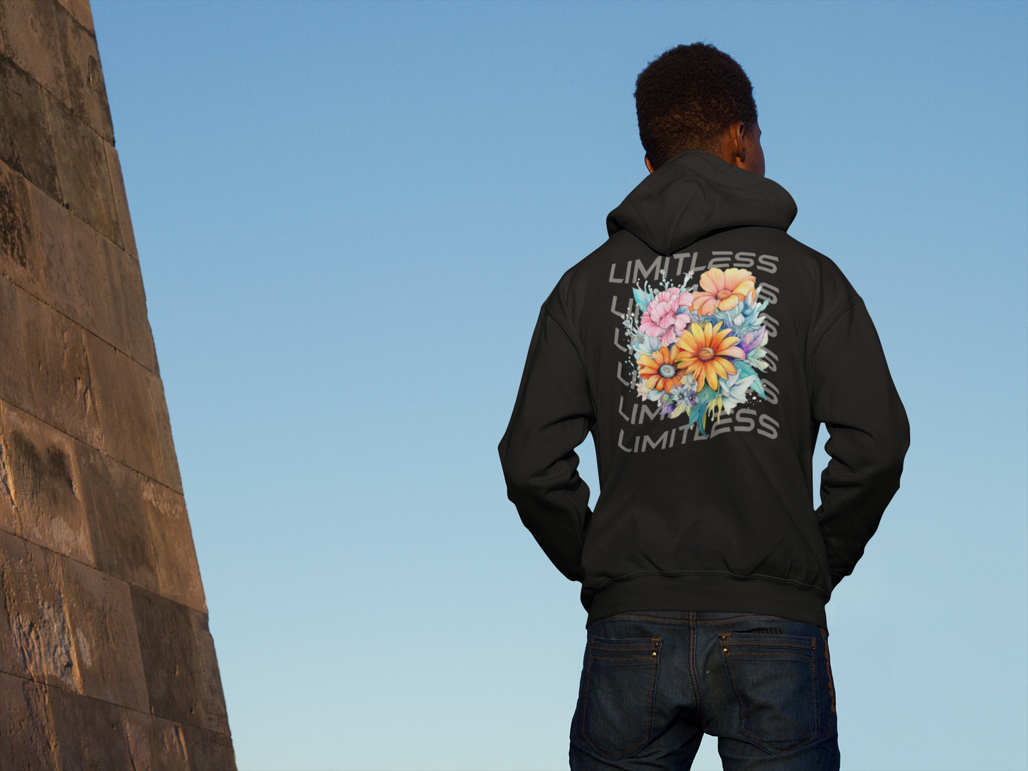 Limitless Flourish Hoodie (Black)