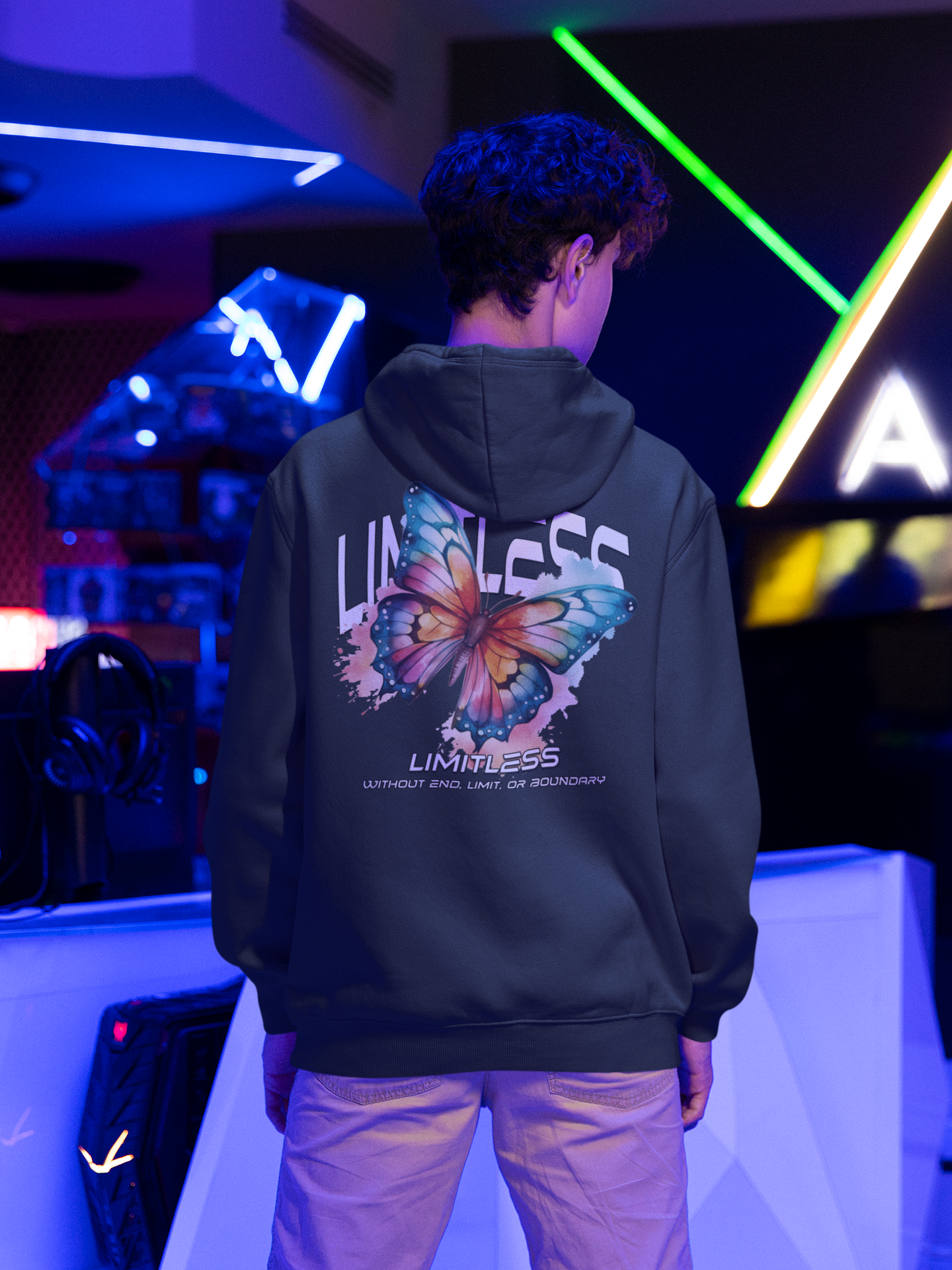 Limitless Reborn Hoodie (Navy)