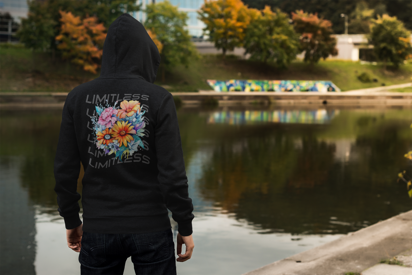 Limitless Flourish Hoodie (Black)