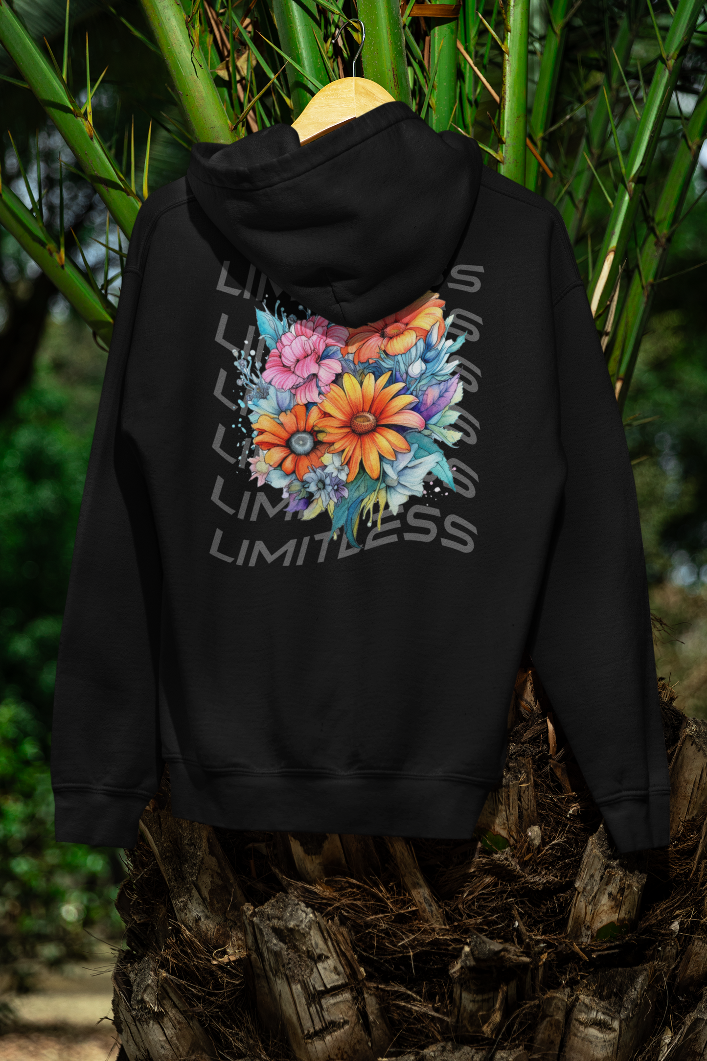 Limitless Flourish Hoodie (Black)