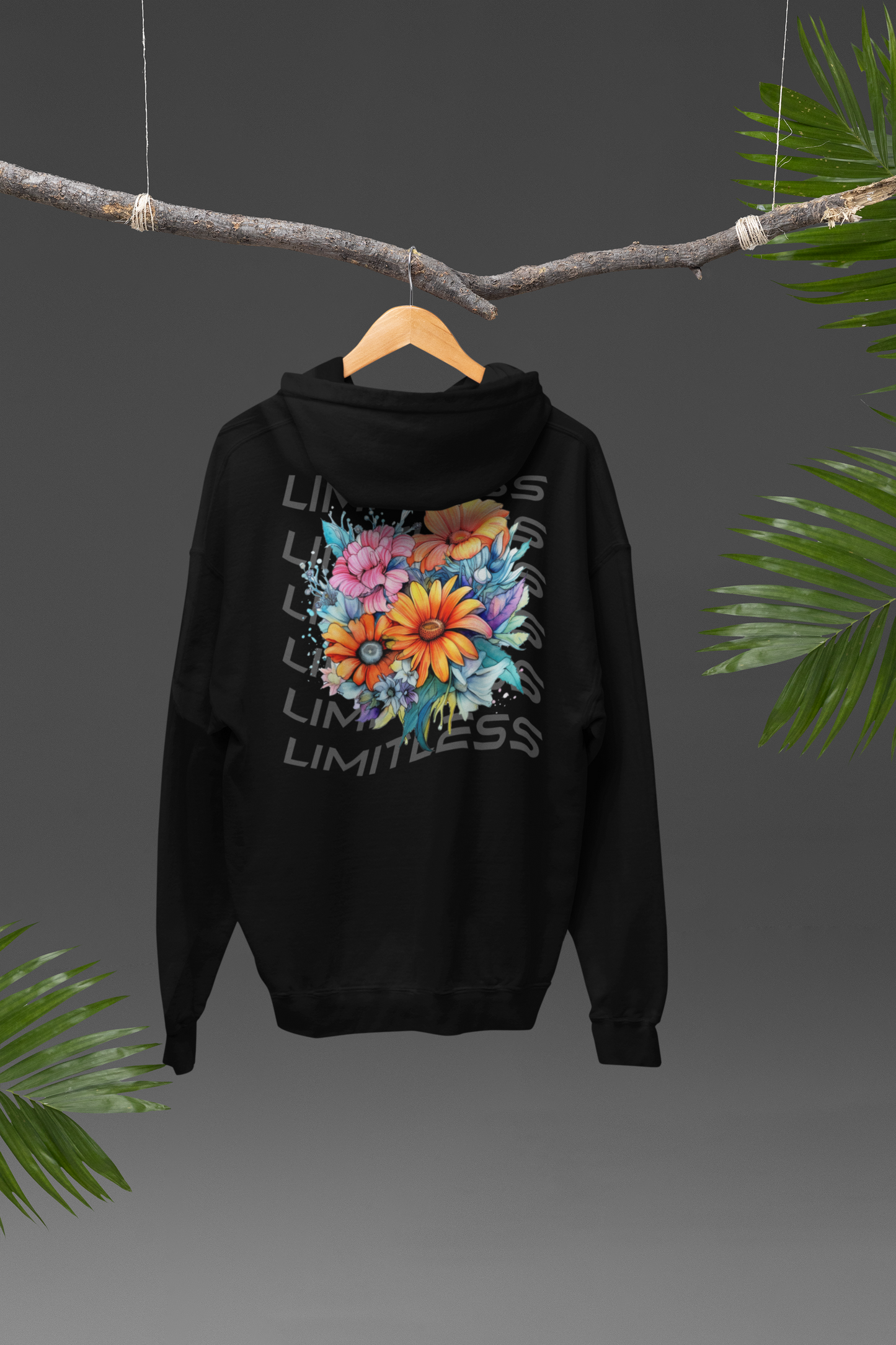 Limitless Flourish Hoodie (Black)